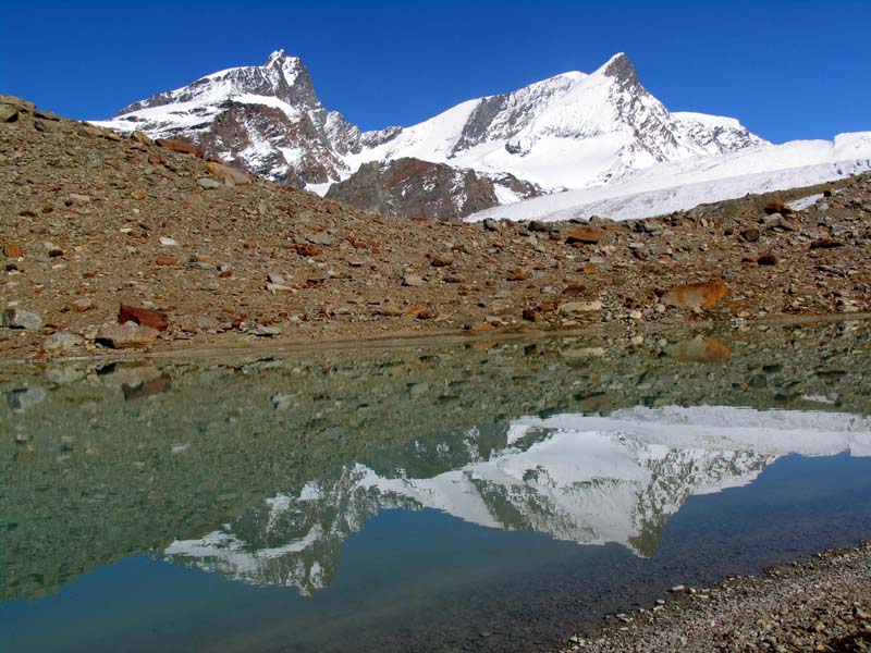 014 Blausee mit Rimpfischhorn Strahlhorn Zermatt
